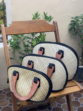 Load image into Gallery viewer, Set of 3 pandan bags - Claire&#39;s Handicrafts
