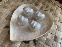 Load image into Gallery viewer, Heart-shaped silver mouth earrings - Claire&#39;s Handicrafts
