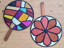 Load image into Gallery viewer, Colorful sabutan fans - Claire&#39;s Handicrafts
