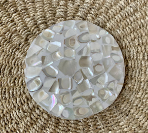 Mother of pearl coasters - Claire's Handicrafts