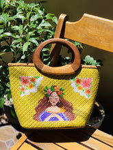 Load image into Gallery viewer, Hand-painted pandan bag - Claire&#39;s Handicrafts
