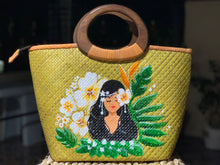 Load image into Gallery viewer, Hand-painted pandan bag
