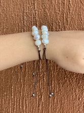 Load image into Gallery viewer, Macrame freshwater pearl bracelets - Claire&#39;s Handicrafts
