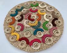 Load image into Gallery viewer, Crocheted rattan earrings - Claire&#39;s Handicrafts
