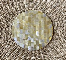 Load image into Gallery viewer, Mother of pearl coasters - Claire&#39;s Handicrafts
